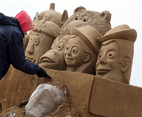 Esculturas de arena increíblemente únicas e intrincadas que te dejarán asombrado.